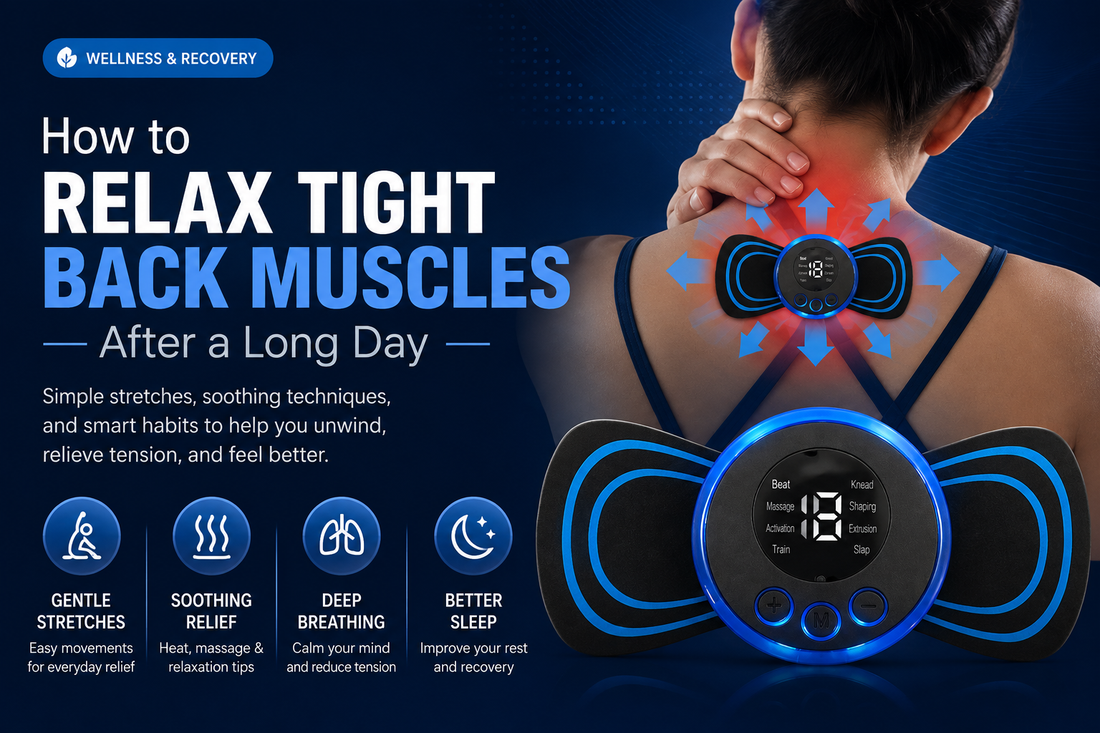 How to Relax Tight Back Muscles After a Long Day