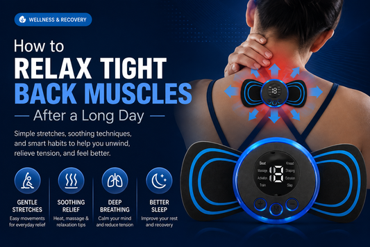 How to Relax Tight Back Muscles After a Long Day